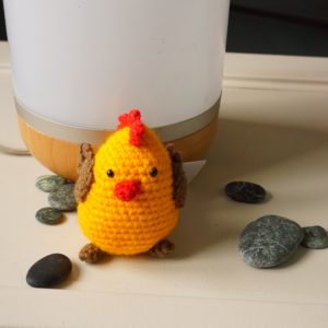 Un adorable petit poulet tout doux ...